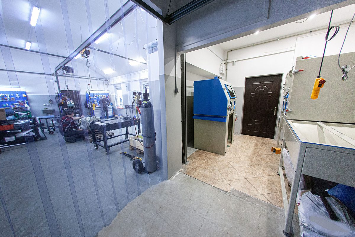 Hala warsztatowa Compressland